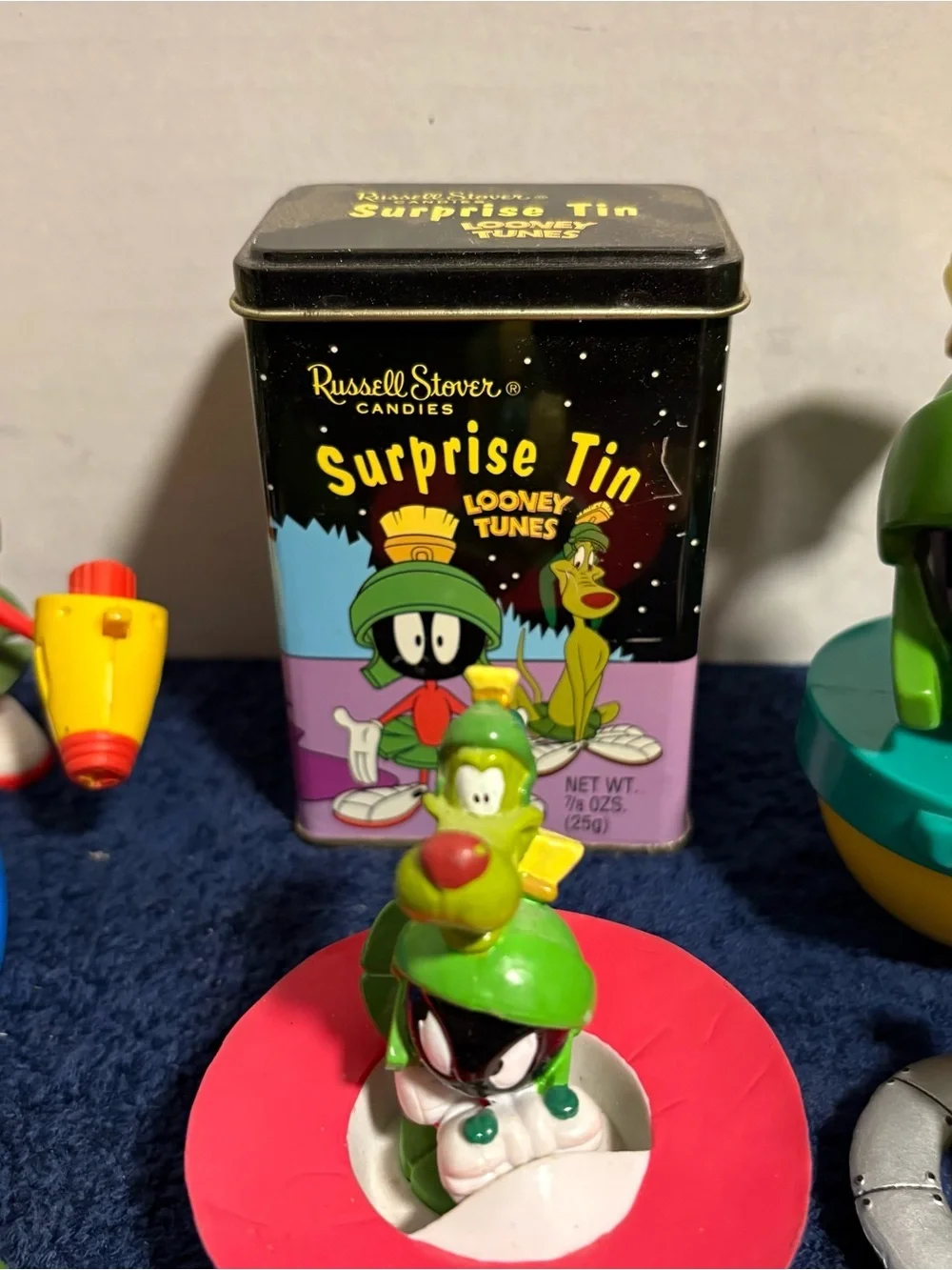 Vtg 18 Pieces Marvin the Martian “Looney Tunes” Collectibles Figurines Space Jam